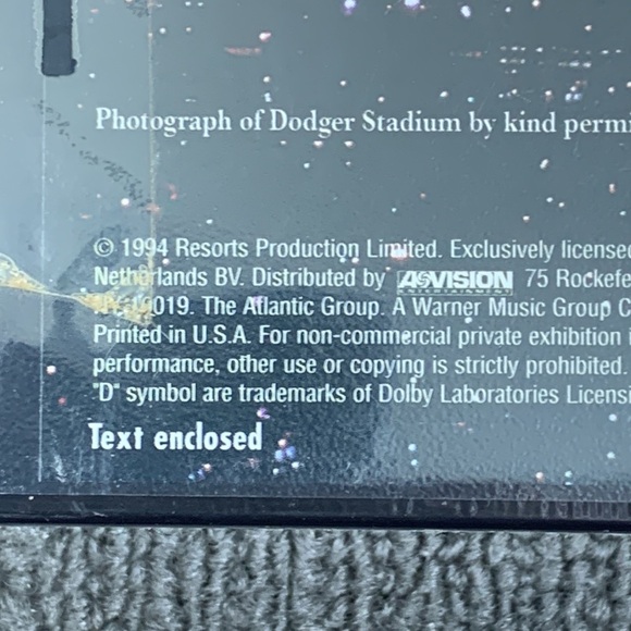 The 3 Tenors in Concert 1994 (VHS, 1994) Clam Shell Case New Sealed - Picture 10 of 12